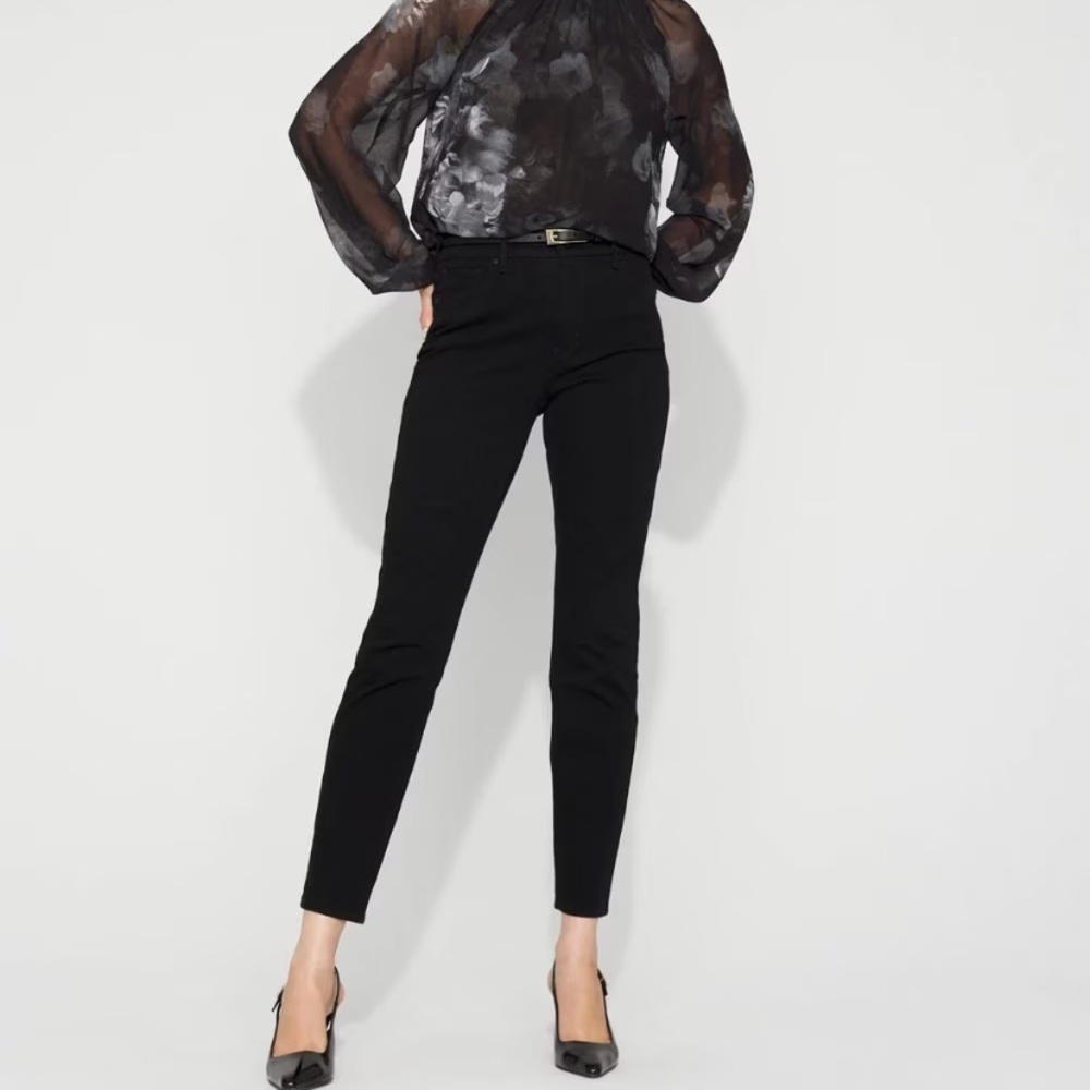 White House Black Market Classic Black Pants High Rise Ankle - Picture 1 of 8